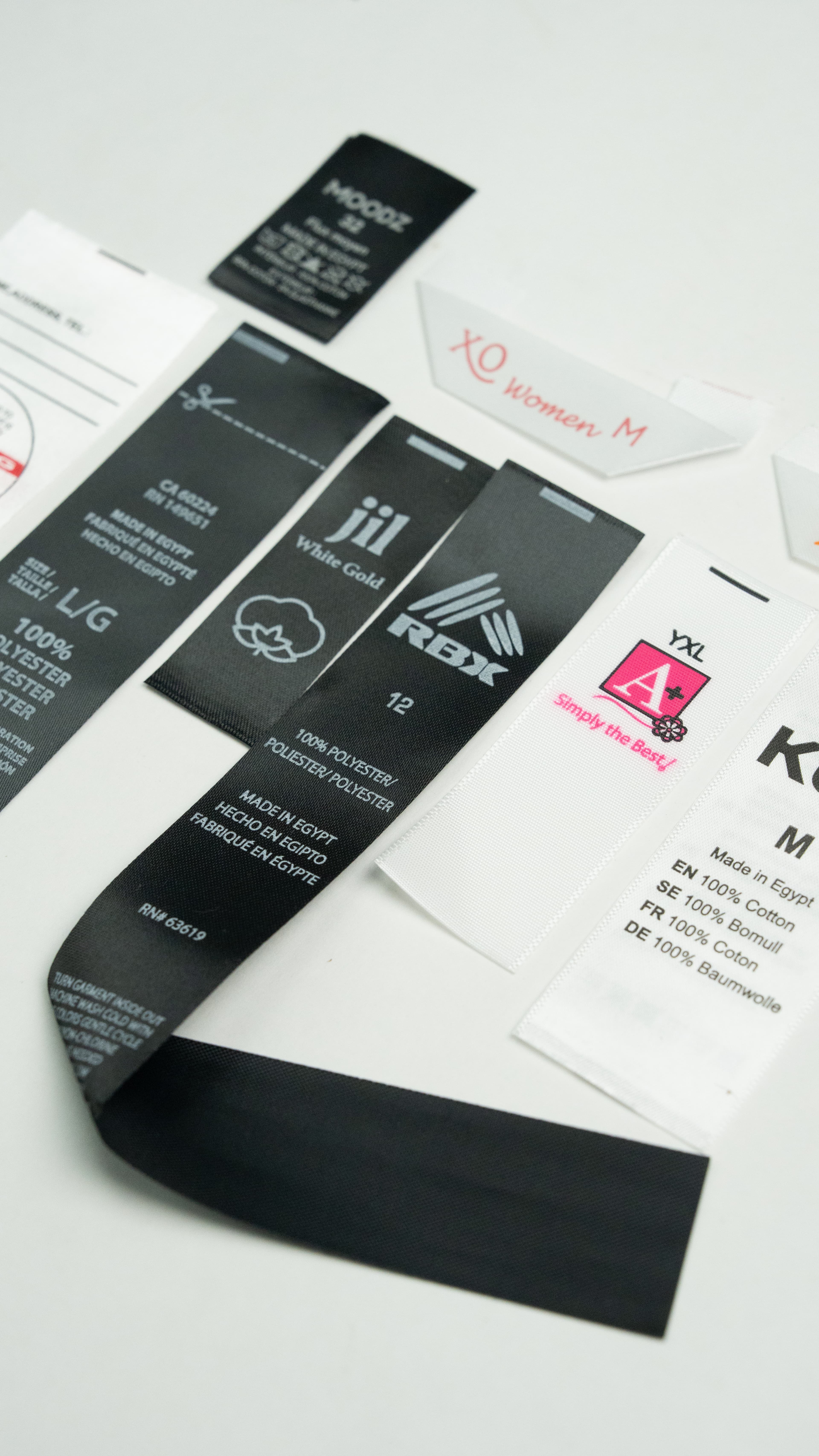 Printed Fabric Labels