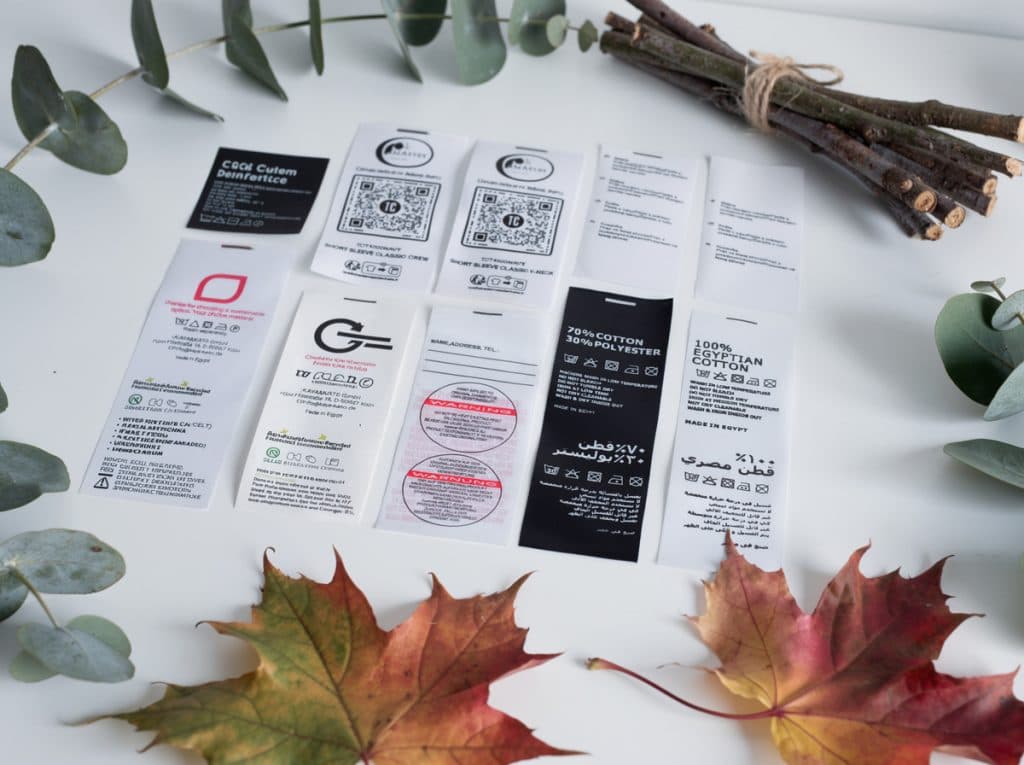 Printed Fabric Labels